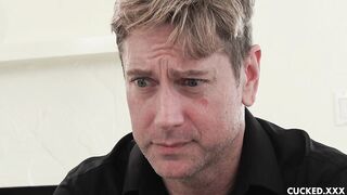 Cuckold enjoys watching as Natalia Starr gets dicked down