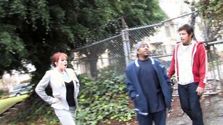 Kylie Ireland Fucks His step son's Homies monster cock