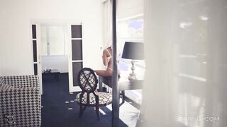 Simply Satisfying Stripper's Wet Hair Softcore Solo