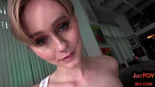 Assfucking dirty talker sexy girl with medium tits POV assdrilled