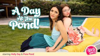 TGIRLS PORN - A Day At The Pond!