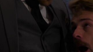 Drunk executive hunks Gabriel Phoenix & Jp Dubois fuck raw