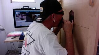 Giving Young Mechanic a Blowjob