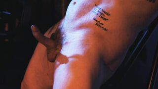 Master Devin Franco Masturbates Davin Strong Prick After Flogging