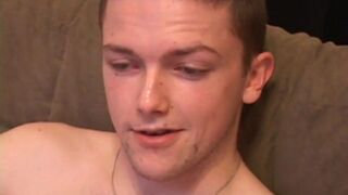 Young Axel Strokes His Shaft