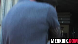 Rookie cop Harrison Todd raw fucked by Cliff Jensens fat meat