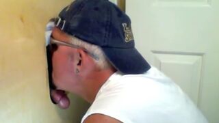 Friendly Face Gets Prick Sucked At Gloryhole