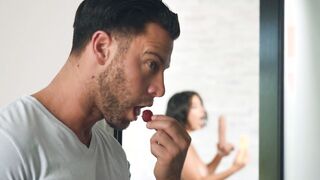 Buxom Girl LaSirena69 Cheats On Her BF With Roommate