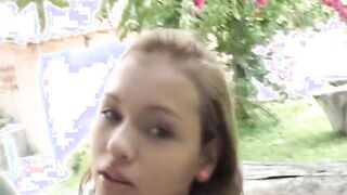 Interracial fuck teen sucks ebony shaft