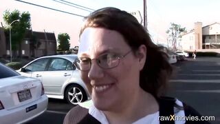 Heavy ginger picked up & ravaged hard